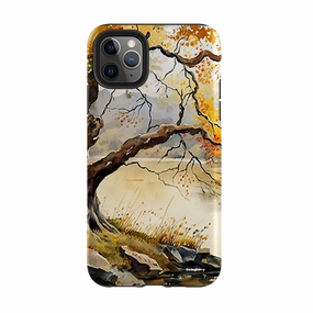 iPhone Tough Case - Ivybridge Artistic Print Easy Grip