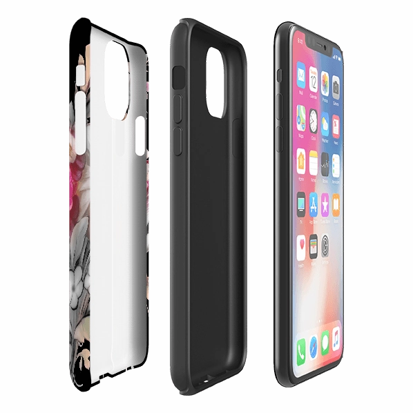 iPhone Tough Case - Redcar Stylish Layer Matte Look