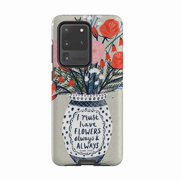 Durable Edge Samsung Tough Case - Flowers Always By Lee Foster Wilson