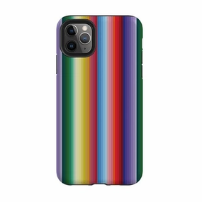 iPhone Tough Case - Solis Sequence By Kitty Joseph Shock Absorption Layer Smooth Look Texture