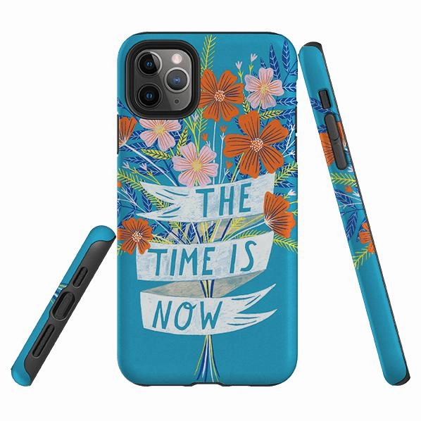 iPhone Tough Case - Time Is Now By Lee Foster Wilson Protective Frame