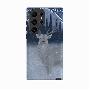 Stylish Layer Samsung Tough Case - Winter Stag By Bex Parkin