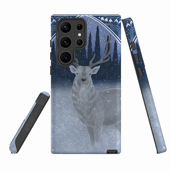 Samsung Tough Case - Winter Stag By Bex Parkin Fashion Accent Protective Form