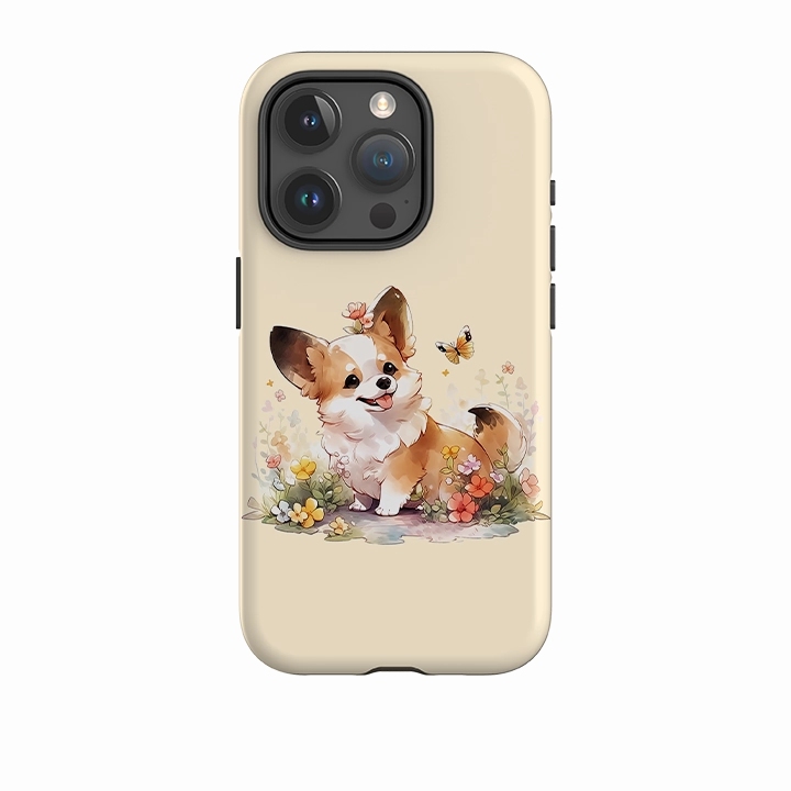 iPhone Case - Cute Dog K Elegant Craft Bold Look