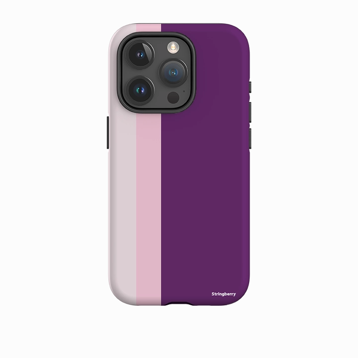 iPhone Case - Lyon Chroma-Stripe Colorful Finish