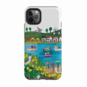 simple design iPhone Tough Case - Countryscape VI By Tracey English
