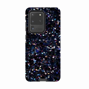 Fashion Accessory Hard Shell Samsung Tough Case - Night Sky By Kitty Joseph (case does not glitter)