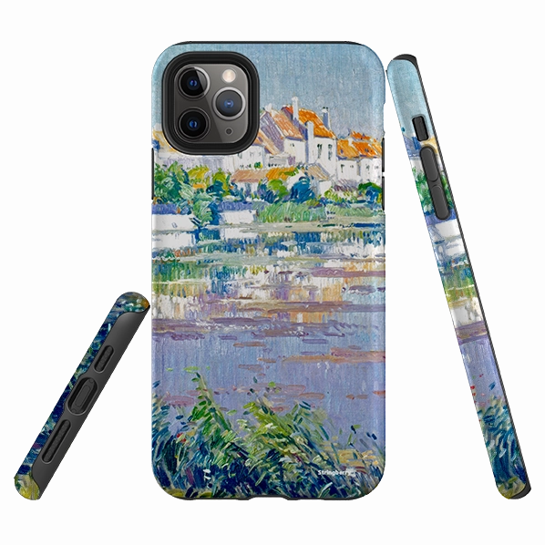 Durable Edge Texture iPhone Tough Case - Sea Front By Heritage