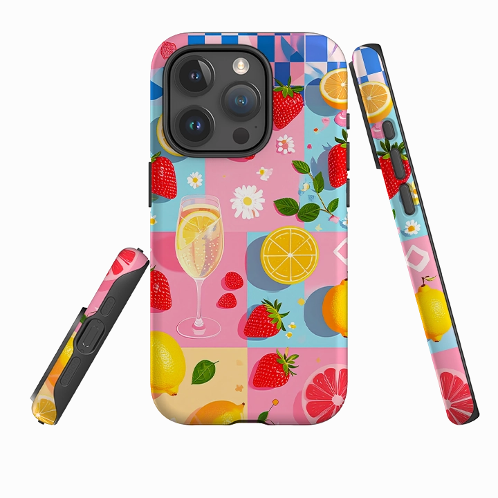 iPhone Tough Case - Lemon Festival Stylish Edge