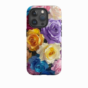 Transparent Look Refined Protection iPhone Tough Case - Summer Floral Myos
