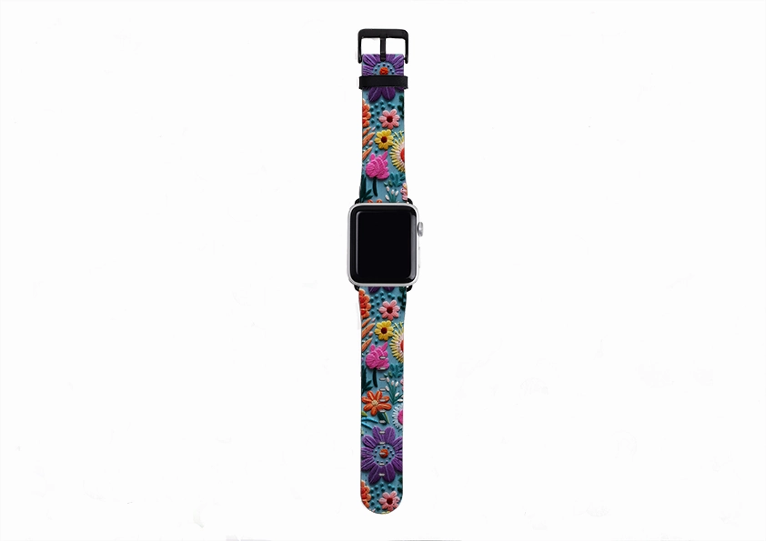 Spring Petals IV Apple Watch Strap Premium Feel Elegant Finish