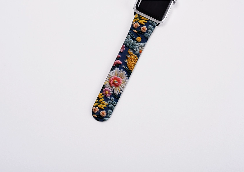 Flexible Adjustment St Bedes V Apple Watch Strap
