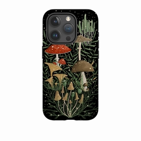 iPhone Tough Case - Mushroom Magic By Maja Lindberg Shock Layer