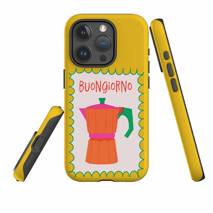 Elegant Finish Design iPhone Case - Buongiorno