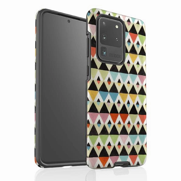Samsung Tough Case - Viva By Sarah Campbell Slim Look Printed Artwork