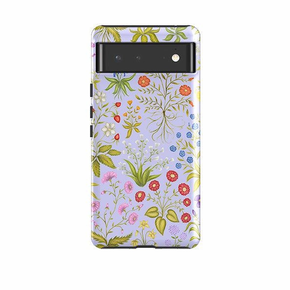 Google Tough Case -  Fleurs Blue By Catherine Rowe anti dust