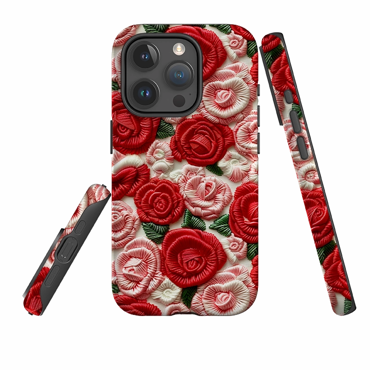 iPhone Case - Light Roses III Luxury Detail Texture Everyday Function