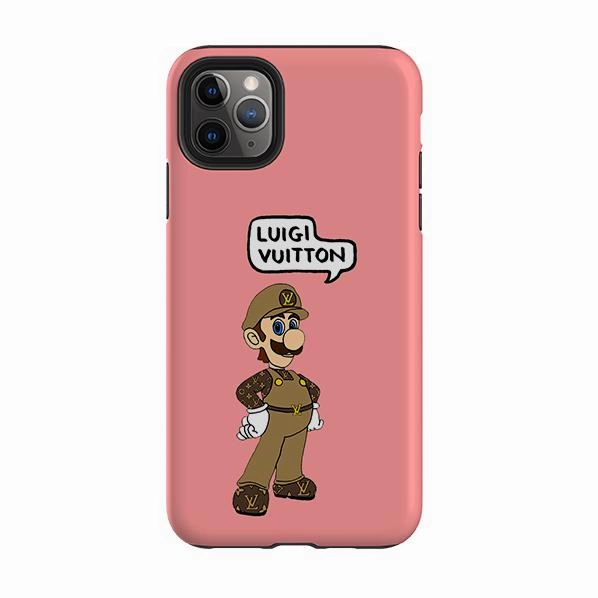 iPhone Tough Case - Luigi Vuitton Peachygrape By Angelica Hicks Sleek Guard Protective Touch