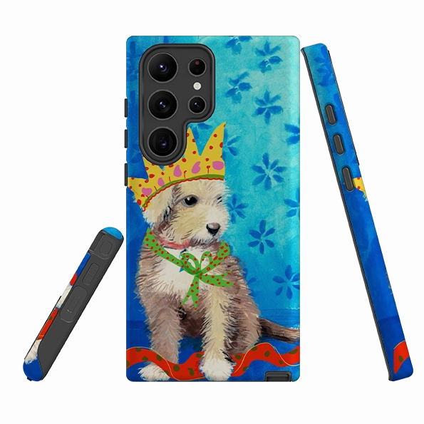 Samsung Tough Case - Morris Puppy By Sarah Campbell Smooth Look