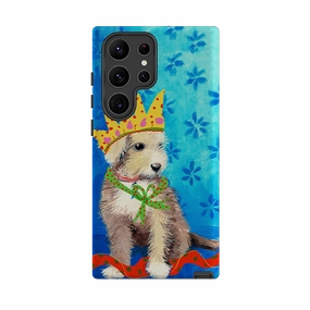 Matte Shield Layer Samsung Tough Case - Morris Puppy By Sarah Campbell
