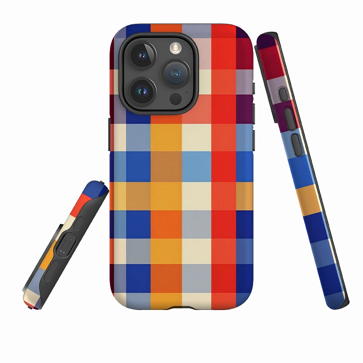 Youth Style iPhone Tough Case - Atlanta Gingham