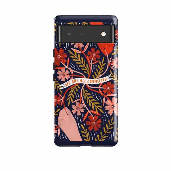 Vivid Gradient Google Tough Case -  All Connected By Lee Foster Wilson