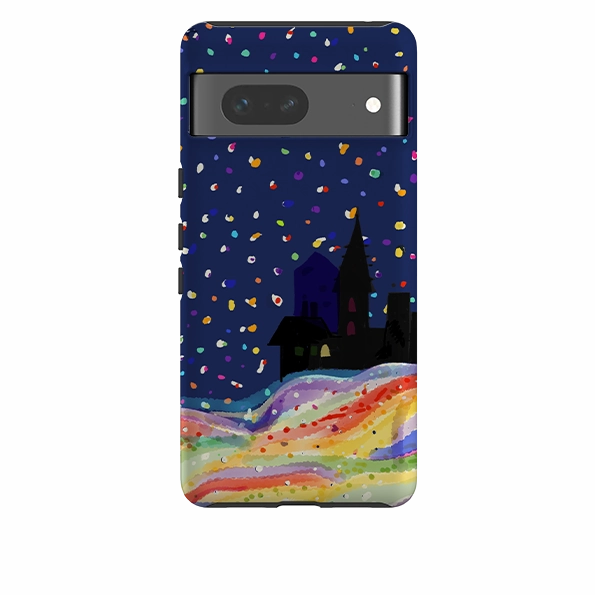 Google Tough Case - Rainbow Snow By Sarah Campbell Flexible Comfort