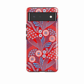 Google Tough Case -  Red Bouquet By Cressida Bell Smooth Craftsmanship Water shield