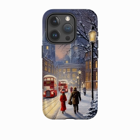 Bold Look Smooth Finish Touch iPhone Tough Case - Winter On The Strand