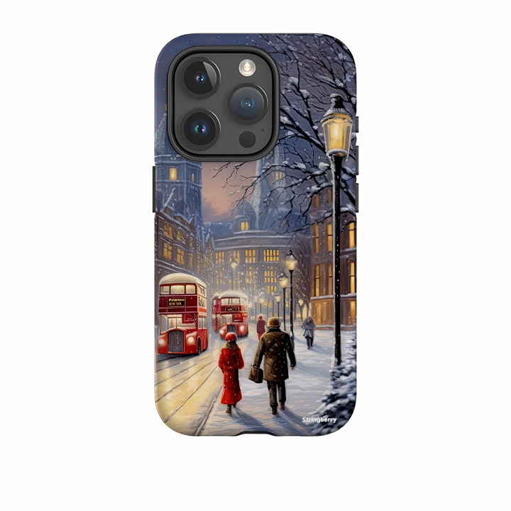 Bold Look Smooth Finish Touch iPhone Tough Case - Winter On The Strand