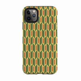 Durable Design Modern Texture Build iPhone Tough Case - Chevrons By Cressida Bell