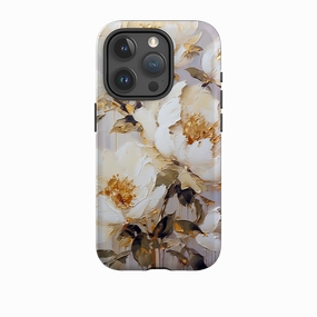 iPhone Tough Case - Linden Floral IV Soft Protection Layer