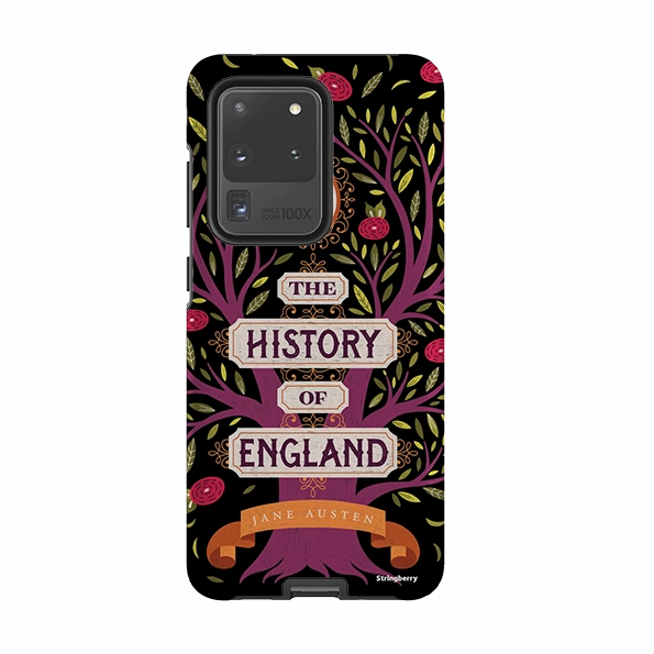 Minimal Cover Protective Pattern Samsung Tough Case - HIstory Of England By Jenny Zemanek