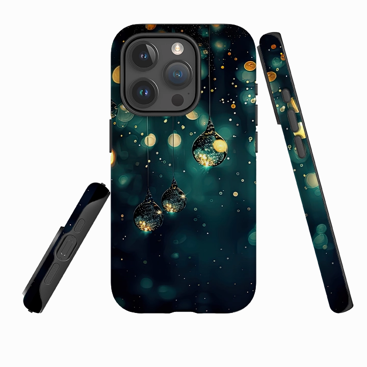 Lightweight texture iPhone Case - Blue Drips II