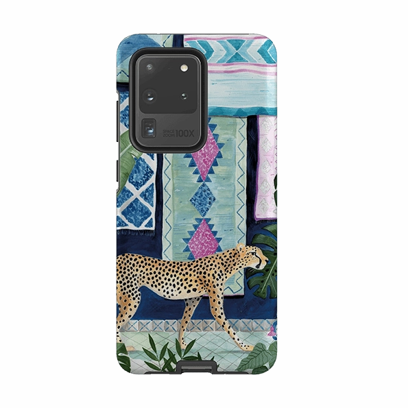 Samsung Tough Case - Morocco Cheetah By Bex Parkin Sleek Build Gift Choice