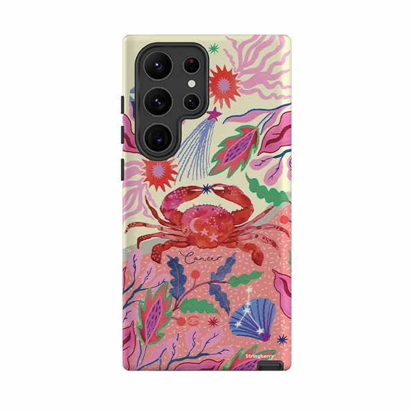 Rugged Finish Protective barrier Samsung Tough Case - Cancer By Emma Frances Grant