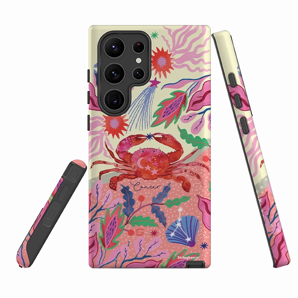 Samsung Tough Case - Cancer By Emma Frances Grant Sport Inspired Waterproof Design