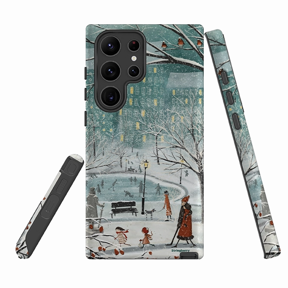 Samsung Tough Case - Walk In The Park By Maja Lindberg Smooth Pattern