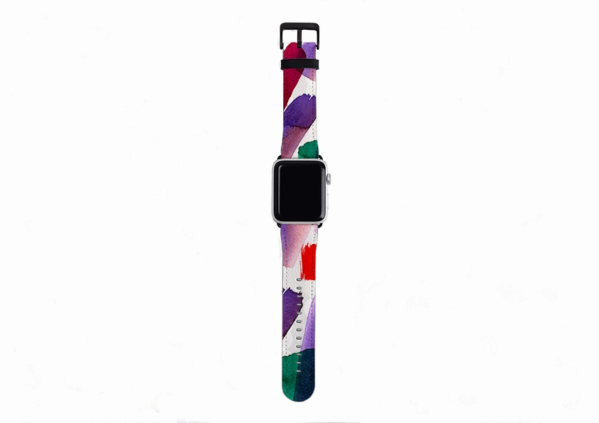 Lilac Brushes By Kitty Joseph Apple Watch Strap Daily practicality Fashion Function