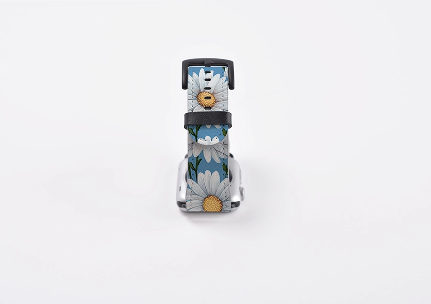 Summer Daisies III Apple Watch Strap Modern Utility Look