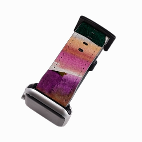 Trendy Sport Look Sleek Functional Style Sunset Painting By Kitty Joseph Apple Watch Strap