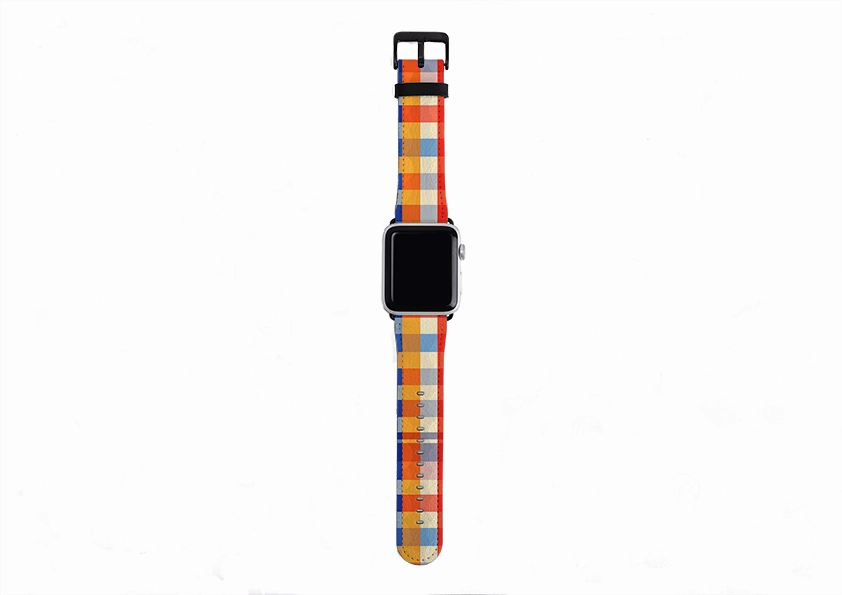Outdoor Comfort Atlanta Gingham Apple Watch Strap