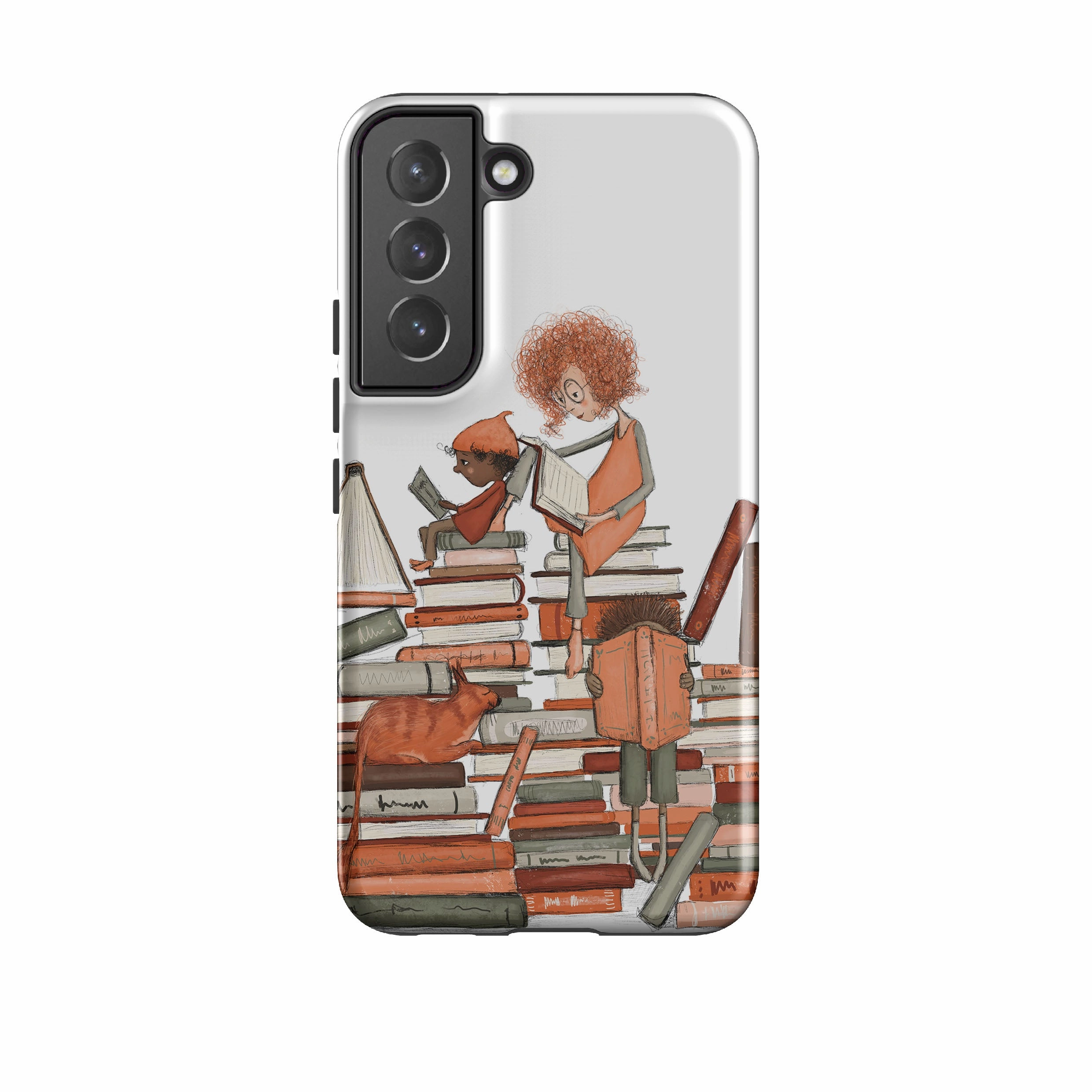 Trendy Texture Finish Samsung Tough Case - Readers By Maja Lindberg