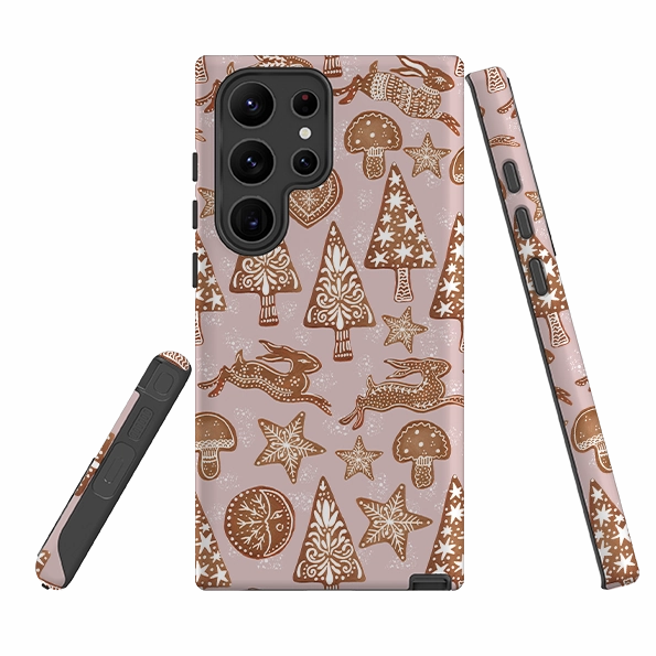 Compact Grip Rugged Pattern Design Samsung Tough Case - Sweet Treats By Emma Frances Grant