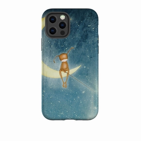 iPhone Tough Case - Fishing For Stars By Maja Lindberg Luxury Texture Modern Function
