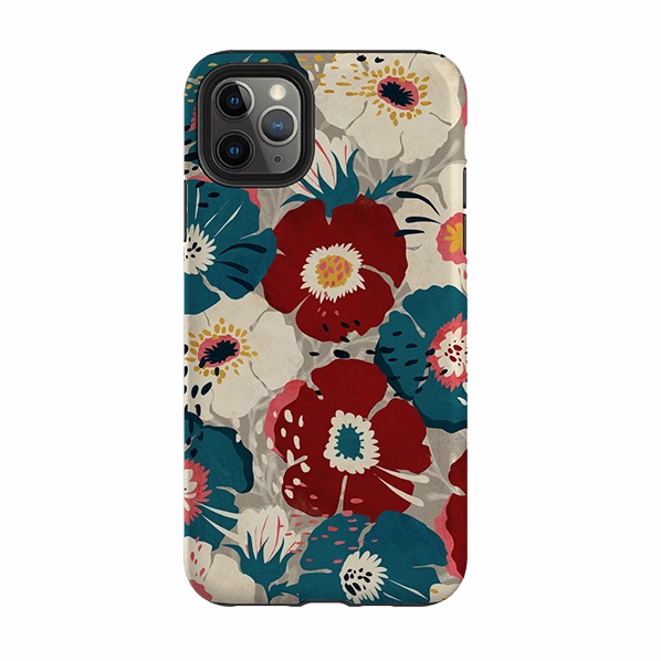 Marble finish Soft Surface Layer iPhone Tough Case - Vintage By Katherine Quinn