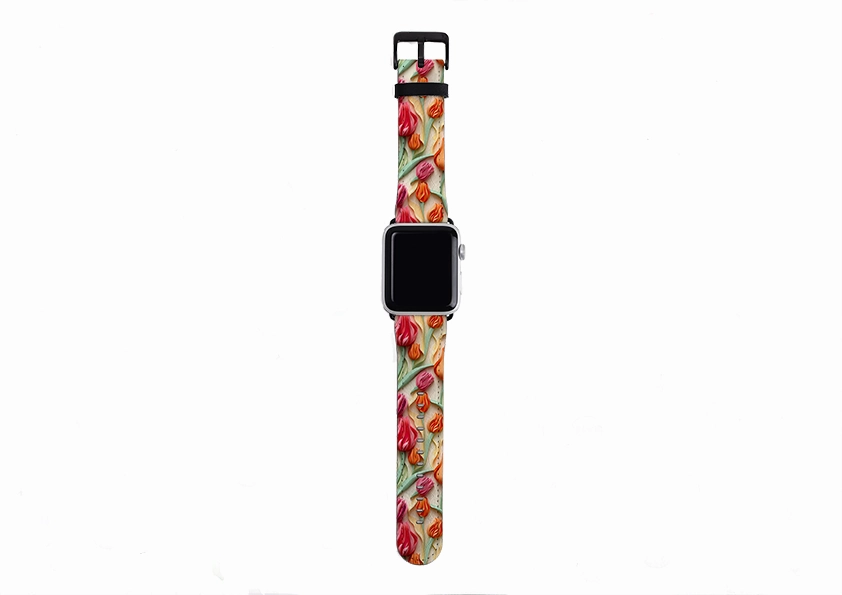 Daily Performance The Hague Tulips Apple Watch Strap