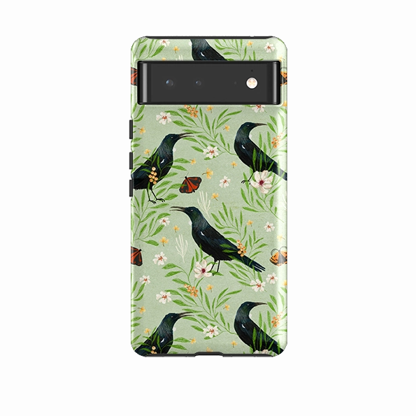 Minimal Feel Google Tough Case -  Tui Mint By Katherine Quinn
