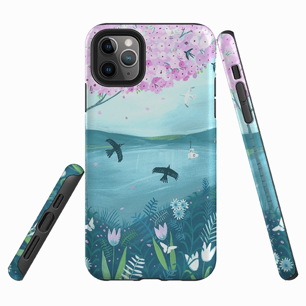 iPhone Tough Case - Blossom Tree By Mary Stubberfield Creative Design