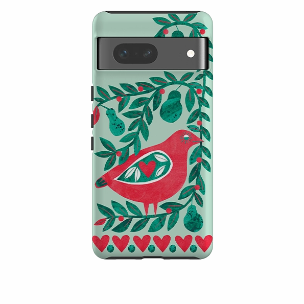 Edge Protection Google Tough Case - Partridge With Pears By Tracey English